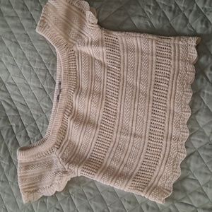 Charlotte Russe crochet crop top